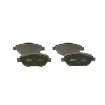 Abbildung von BOSCH 0 986 494 564 Bremsbelagsatz Low Metallic mit Anti Quietsch Blech OPEL: Corsa F Schrägheck, Crossland X, Mokka II, CITROËN: C3 Picasso