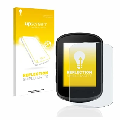 Abbildung von upscreen Entspiegelungs Schutzfolie für Garmin Edge 540 / 840 Displayschutz Folie Matt [Anti Reflex, Anti Fingerprint]