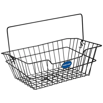 Abbildung von Fischer Fahrradkorb Gepäckträgerkorb grobmaschig 310x420x180mm