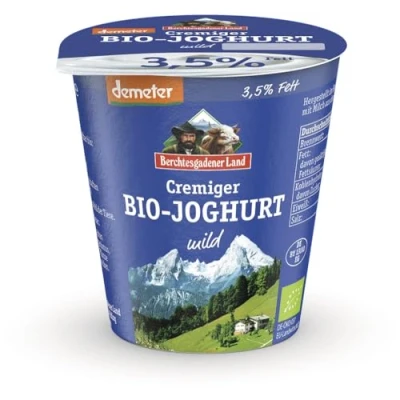 Abbildung von BGL Cremiger Bio Naturjoghurt 3,5% Fett 12 x 150 gr