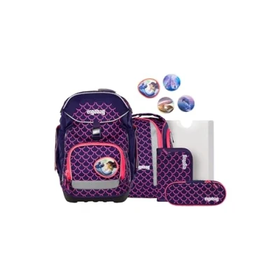 Abbildung von ergobag Pack Set ergonomischer Schulranzen Flexibel 6 teilig 1. Klasse Grundschule für Mädchen und Jungen