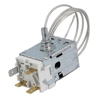 Abbildung von ensipart Thermostat für Kühlschrank kompatibel mit Whirlpool 481228238188 ATEA A13 0447 Kühlschrankthermostat