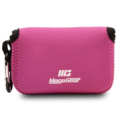 Abbildung von MegaGear Panasonic Lumix DC TS7/FT7 Ultraleichte Kameratasche aus Neopren Rosa