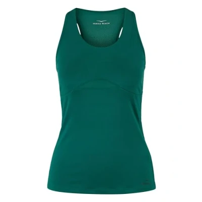 Abbildung von Venice Beach Sport Top mit Figurbetonter Passform und Rundhalsausschnitt Jizelle S, Green Pond