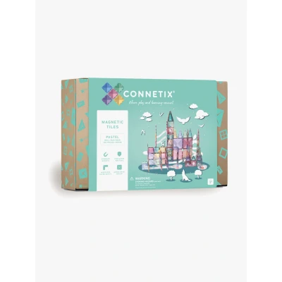 Abbildung von Connetix Bausatz Pastel Ball Run Pack 106 Teile