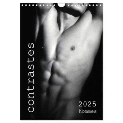 Abbildung von contrastes hommes (Calendrier mural 2025 DIN A4 vertical), CALVENDO calendrier mensuel
