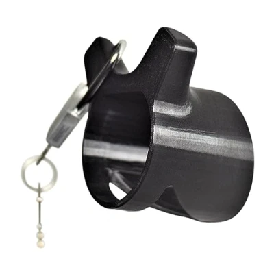 Abbildung von egmatec Typ 2 Wandhalterung Ladekabel,Kabelhalter Kabel Organizer,für Ladekabel Wallbox Ladestation (Mit Schloss)