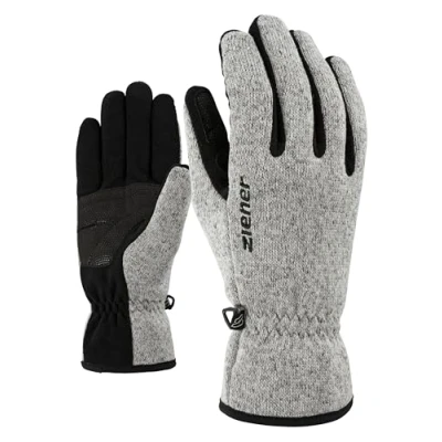 Abbildung von Ziener Multifunktionshand Limagios Junior Fingerhandschuh für Kinder, Größe: 6.5, Grey melange
