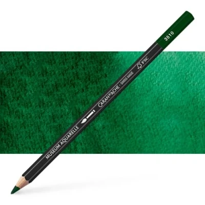 Abbildung von Caran d&#039;Ache Museum Aquarelle Bleistift 3510.225/ NR 225 MOSS GREEN/MOOSGRUN FSC (1 Stück/ (Pack of 1)