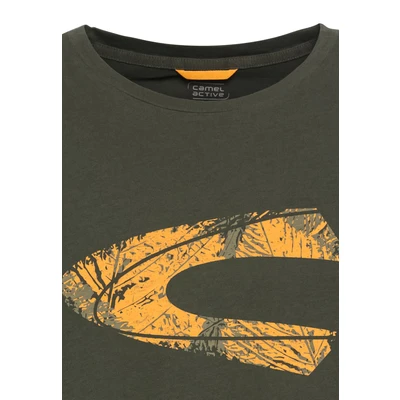 Abbildung von camel active T Shirt, mit Logo Print