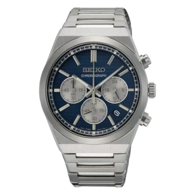 Abbildung von Seiko Herren Analog Quarz Uhr mit Edelstahl Armband SSB453P1