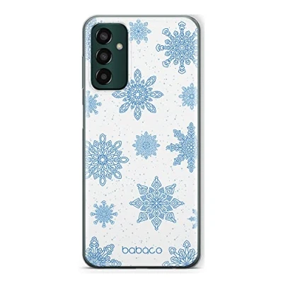 Abbildung von Babaco ERT Group Handyhülle für Samsung M13 4G Original und offiziell Lizenziertes Muster Winter 004 optimal an die Form des Handy angepasst, hülle aus TPU