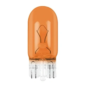Abbildung von 24V 5W T10 W2.1x9.5D ORANGE W5W WEDGE GLÜHBIRNE AUTO LKW BLINKER GLASSOCKEL