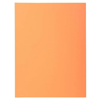 Abbildung von Exacompta Super 250 PACK 50 Hemden für A4 2 Klappen 24 x 32 cm Orange