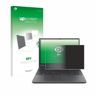 Abbildung von upscreen Blickschutzfilter für Lenovo ThinkPad P16v Gen 1 Privacy Filter Blickschutzfolie Sichtschutz Folie [Blaulichtfilter, Anti Reflex]