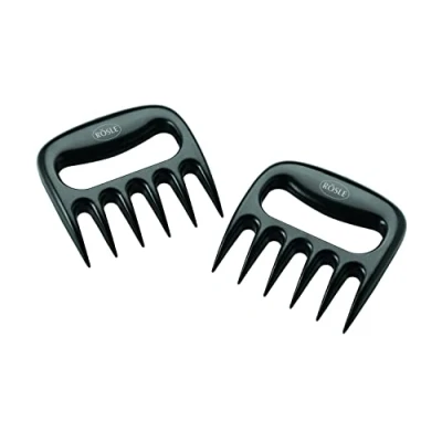Abbildung von RÖSLE Fleischgabel &quot;Pulled Pork, 25088&quot;, (2 tlg.), zum Zerteilen von gegartem Fleisch, 2 tlg., Polycarbonat