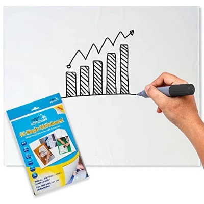 Abbildung von Magic Whiteboard Folien, DIN A4, Weiß