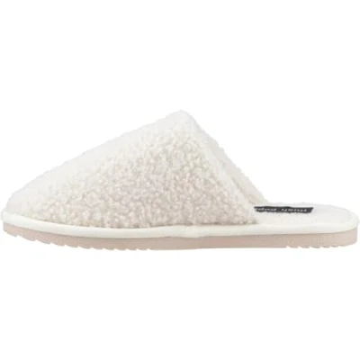 Abbildung von Hush Puppies Joanna Textil Damen Creme Hausschuhe