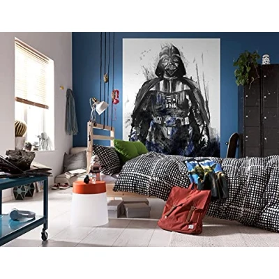 Abbildung von Komar Vliestapete &quot;Star Wars Watercolor Vader&quot;, 200x280 cm (Breite x Höhe)