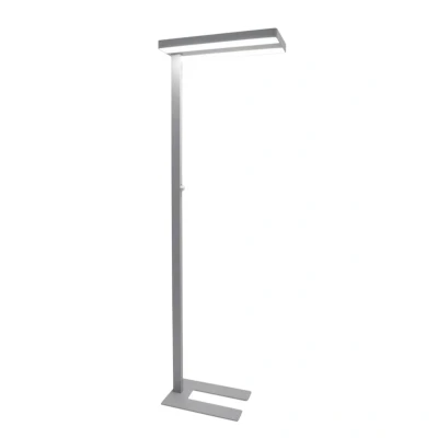 Abbildung von Arcchio LED Stehleuchte Logan Neo, silber, 8.000 lm, dimmbar