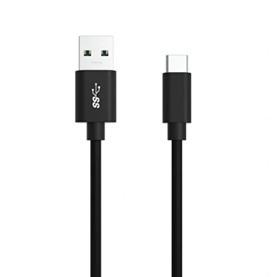 Abbildung von ANSMANN USB C Ladekabel 120 cm 3.0 Ladekabel/Datenkabel mit Aluminium Gehäuse für Aufladen und Datenübertragung von Samsung Galaxy, Huawei, Google Pixel, Smartphones, Tablets, etc.