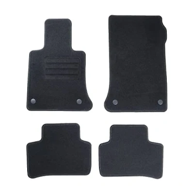 Abbildung von Ideal angepasst Velourmatten Automatten CARMATS passend für Mercedes Benz GLK Klasa X204 2008 2015