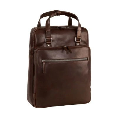 Abbildung von Leonard Heyden Roma Kurzgrifftasche/Rucksack Braun Umhängetasche