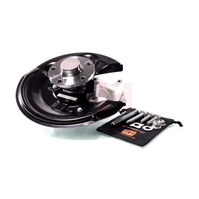 Abbildung von GH 289907V Achsschenkel Hinterachse links mit Radnabe, Radlager, Spritzschutzkappe, Schrauben VOLKSWAGEN: Passat B7 Variant