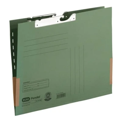Abbildung von ELBA Pendeltasche, Manilakarton, grün, 50er Pack