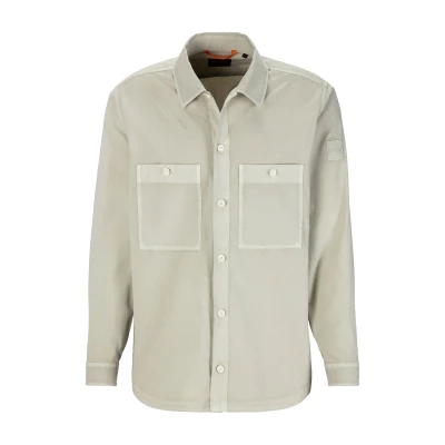 Abbildung von BOSS Locky Hemd, Herren, Größe: Small, Light beige