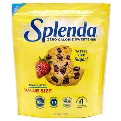 Abbildung von Splenda No Calorie Sweetener, Granulated, 550g Riesenpackung Süßstoff zum Backen und Kochen aus USA