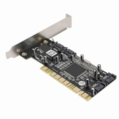 Abbildung von ASHATA PCI RAID Karte SATA Karte, 514 Host Controller 150 4 Kanal Serial ATA für Win 98SE/ME/NT4.0/2000/XP
