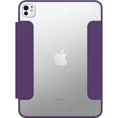 Abbildung von OtterBox Symmetry Folio Hülle für iPad Pro 11&quot; (2024), stoßfeste, sturzsichere, dünne Schutzhülle, nach Militärstandard getestet, Lila, Keine Einzelhandelsverpackung