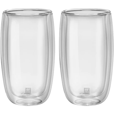 Abbildung von Zwilling Latte Macchiato Glas &quot;Gläser Set Sorrento, 2er Set&quot;, (Set, 2 tlg., 2x sorrento Glas), doppelwandig, Fassungsvermögen je ca. 350 ml