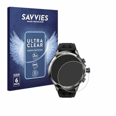 Abbildung von Savvies 6 Stück Schutzfolie für Rogbid R2 1.8&quot; Displayschutz Folie Ultra Transparent