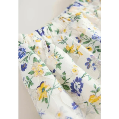 Abbildung von Next Alinienrock für Kinder, Größe: 122, White floral ditsy