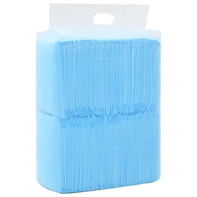 Abbildung von vidaXL 100x Hunde Toilettenmatte Toiletten Pads Welpentoilette Training Welpenunterlage Trainingsunterlagen für Welpen Puppy 60x45 cm Vliesstoff