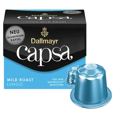 Abbildung von Dallmayr Capsa Lungo Mild Roast, 10 Stück/56 g