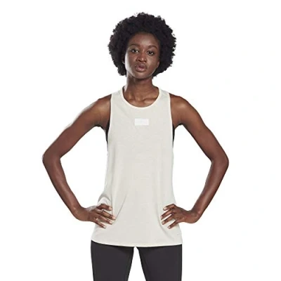 Abbildung von Reebok LM Burnout Tank Top für Damen, GE6064, Alabas, XXS