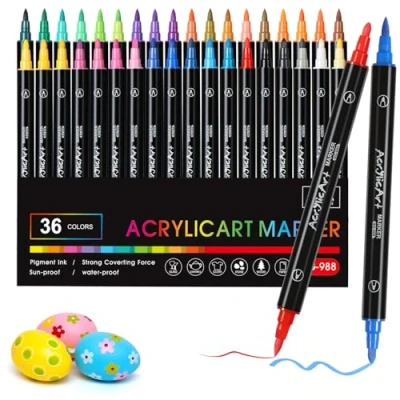 Abbildung von Diboniur 36 Farben Acrylstifte