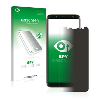 Abbildung von upscreen Anti Spy Blickschutzfolie für Samsung Galaxy J6 2018 Privacy Screen Displayschutz Folie [Sichtschutz, Blaulichtfilter]