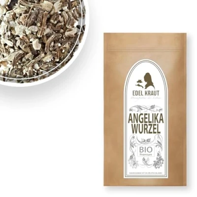 Abbildung von EDEL KRAUT BIO ANGELIKAWURZEL TEE geschnitten organic angelica root cut 1000g