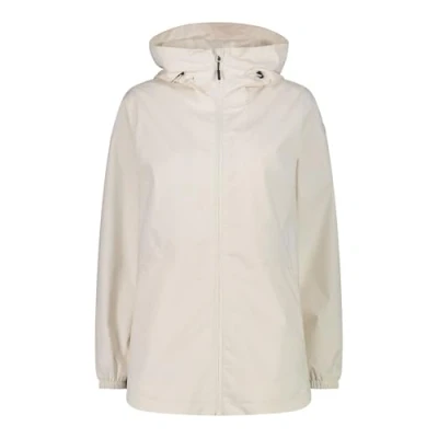Abbildung von CMP Woman Jacket FIX HOOD Hardshelljacke, Damen, Größe: 42, Offwhite