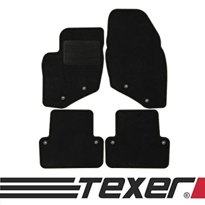 Abbildung von TEXER Textil Fußmatten Passend für Volvo V70 II Bj. 2000 2007 Basic
