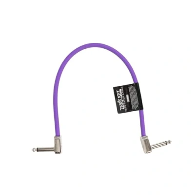 Abbildung von Ernie Ball Flex Patch Kabel 30 cm Lila Einzel