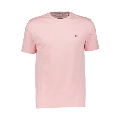 Abbildung von GANT REG Shield SS Tshirt basic, Herren, Größe: Medium, California pink