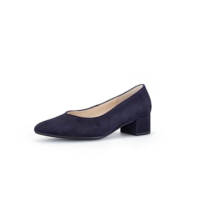 Abbildung von Gabor Damen Klassische Pumps, Frauen Absatzschuhe,hochhackige Schuhe,stoeckelschuhe,Ausgehschuhe,Abendschuhe,Court Shoes,Atlantik,38 EU / 5 UK