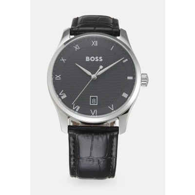 Abbildung von BOSS Principle Uhr, Herren, Größe: One Size, Black