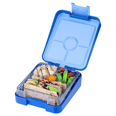 Abbildung von Navaris Lunchbox Bento Box Lunch Brotdose Vesperbox auslaufsicher, Kunststoff