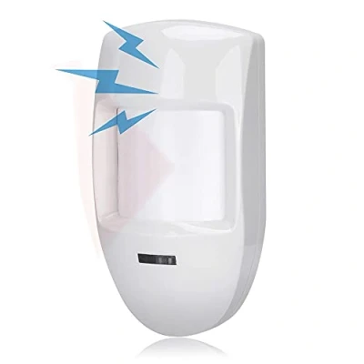 Abbildung von 12V PIR Bewegungsmelder,Infrarotsensor Alarm, Bewegungsmelder für Haussicherungssysteme Geschäfte/Privathäuser/Bürogebäude/Fabriken.